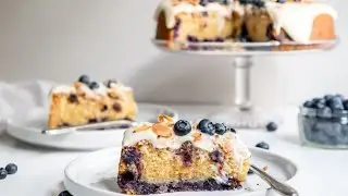 Blueberry Amaretto Cake Recipe