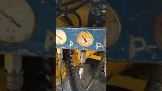 Woww ini penyebabnya, Over heat hydraulic system unit GD 825-2 komatsu