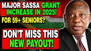 🚨 Massive SASSA Old Age Grant Increase in May 2025! | New Payout for 59+ Seniors Revealed 💸