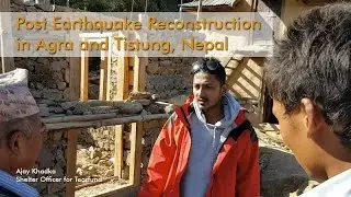Post earthquake reconstruction with Tearfund in Nepal