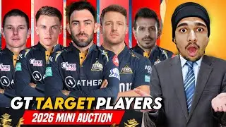 IPL Auction 2026: Gujarat Titans Target Players & Dream 11 Predicted #ipl #ipl2026