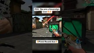Pistol Round Ace🔥🔥 #shorts #valorant
