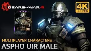 Gears of War 4 - Multiplayer Characters: Aspho UIR Male