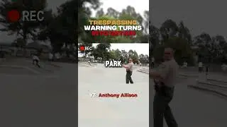 🚨 Free Skate Park Shut Down, Police Show Up #shorts