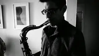 Ken Gioffre playing his DM Origin tenor sax mouthpiece