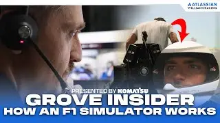 Carlos Sainz & Ga&euml;tan Jego Show How an F1 Simulator Works!
