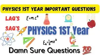 TS Inter 1st Year Physics Important Questions 2024 | TS Intermediate Physics    | TS Past Paper