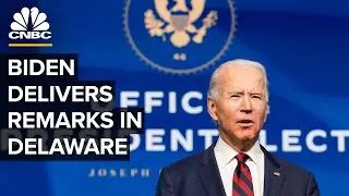 President-elect Joe Biden delivers remarks in Wilmington, Delaware — 12/22/2020