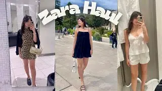 HUGE ZARA TRYON HAUL | Summer Capsule wardrobe !