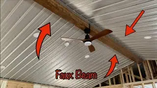 Building a Faux Beam