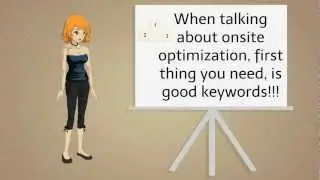 SEO optimization - on-site search engine optimization presentation