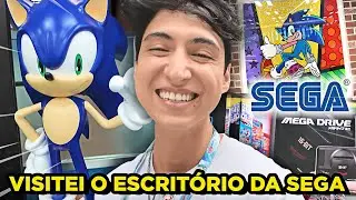 É INSANO! Fui convidado a Visitar o Escritório da SEGA no Japão! 🇯🇵
