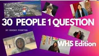 30 People 1 Question