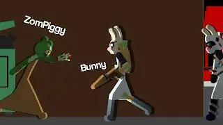 Zompiggy Vs Bunny (Stick Nodes Animation)