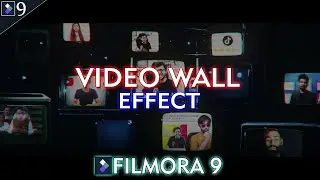 FILMORA 9 | HOW TO | VIDEO WALL EFFECT | MULTIPLE VIDEOS IN ONE SCREEN TUTORIAL [HINDI]