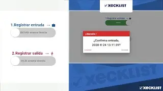 xecklist - &iquest;C&oacute;mo fichar desde el m&oacute;vil? - Ley control horario