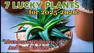 LUCKY PLANTS FOR 2025 - 2026 FENG SHUI PLANTS FOR HEALTH WEALTH AND PROSPERITY