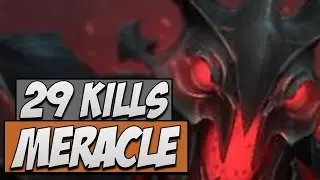 Road to TI7 Dota | Mineski.Meracle 29 KILLS & 1100 GPM