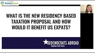 What Is The New Residency Based Taxation Proposal And How Would It Benefit US Expats?