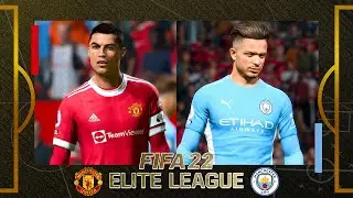 FIFA 22 Elite League | Manchester United vs Manchester City