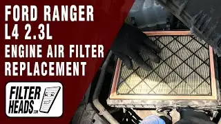 How to Replace Engine Air Filter 2021 Ford Ranger L4 2.3L | TA31436, AF6943