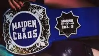 Pro wrestling chaos maiden of chaos championship history | #womenswrestling