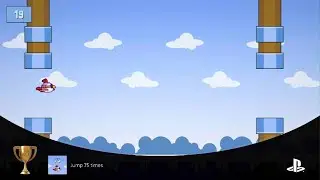 Pretty Bird 2 ~ Jump 75 times Trophy