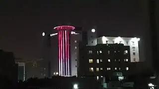 Chairmen Hotel Doha - lights at night