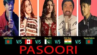 Pasoori |Battle By-Sahil Sanjan, Ankita Nandawat, Shae Gill, Omi ilyas & Siyam Sajnan |@cokestudio
