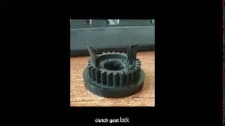 how to change clutch gear lock xerox 5845/5855/5875/5890