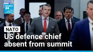 NATO downplays Greenland dispute as US defence chief absent from summit &bull; FRANCE 24 English