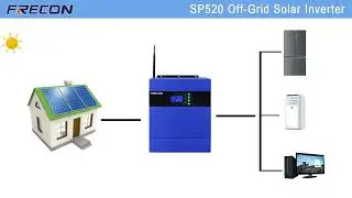 3.5kw 5.5kw off grid solar power inverter built in wifi