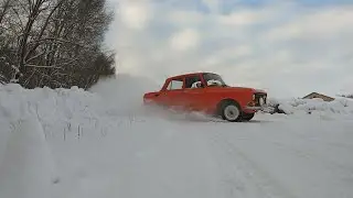 Moskvich (AZLK) 2140 rust repair part 8. Rally test👌😎