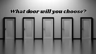 What door will you choose? 🤔❓ #love #door #jesus
