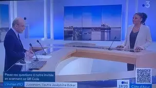 Jussanam, interview &agrave; France 3 sur &Eacute;ternelle, Josephine Baker