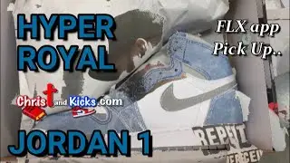 Hyper Royal Jordan 1 FLX App Pick up and How to Win