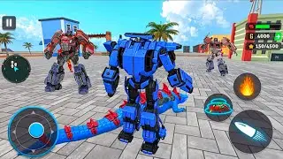Crocodile Animal Robot Car Transform Action Robot Game 2025 - Android IOS Gameplay