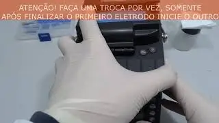 Troca de eletrodos KL-520E