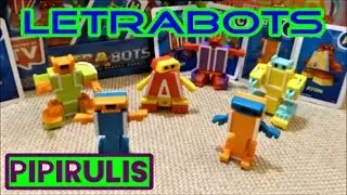 LETRABOTS UNBOXING PIPIRULIS