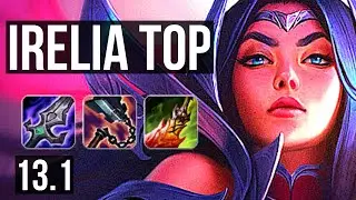 IRELIA vs JAX (TOP) | 11/1/4, 67% winrate, Dominating | EUW Grandmaster | 13.1