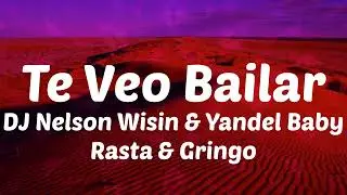 DJ Nelson Wisin & Yandel Baby Rasta & Gringo - Te Veo Bailar (Letras)