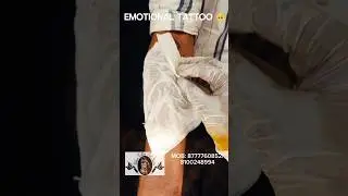 Maa ka Emotional Tattoo kaisa laga guys 🥺✌️#shorts #Tattoo#poulavduttavlog