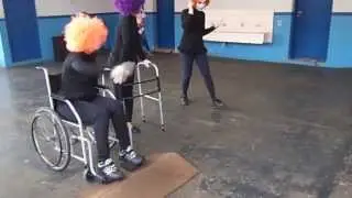 Teatro realizado pelos funcionários da APAE de Icém.