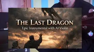 The Last Dragon | Epic Instrumental with AI Violin