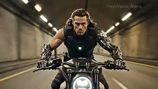 Black Panther vs Winter Soldier &mdash; Epic Highway Chase  Captain America Civil War 2016