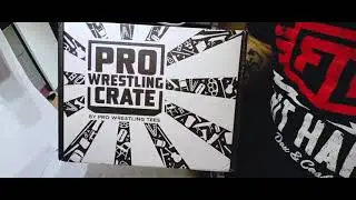 Pro wrestling crate unboxing for January 2021 Jake the Snake Omega
