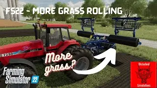 More Rolling! - Grassland Roller - Precision Farming - FS22