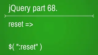 jquery forms reset selector - part 68