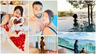 Honeymoon in Thailand | Itna sasta room | private pool ocean view, couple bath tub | Phuket Day 1