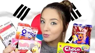 British Girl Tries Korean Candy | ThoseRosieDays
